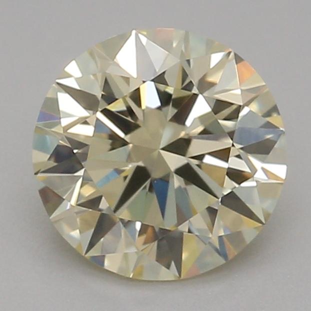 0.75 Ct. Fancy Light Yellow Round Lab Grown Diamond