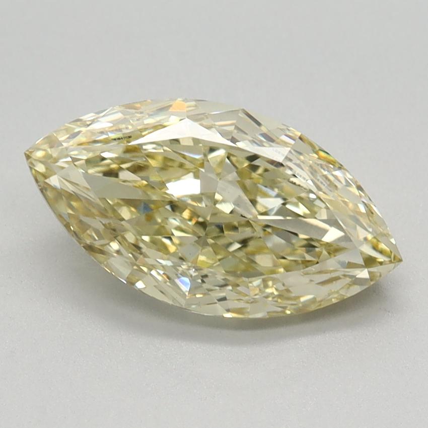 1.55 Ct. Fancy Yellow Marquise Lab Grown Diamond