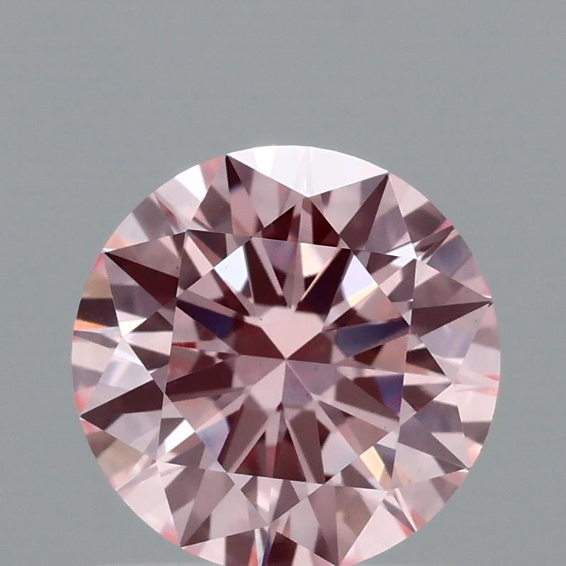 1.04 Ct. Fancy Vivid Pink Round Lab Grown Diamond