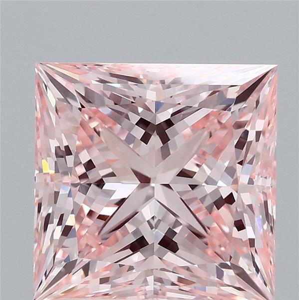2.02 Ct. Fancy Intense Pink Princess Lab Grown Diamond