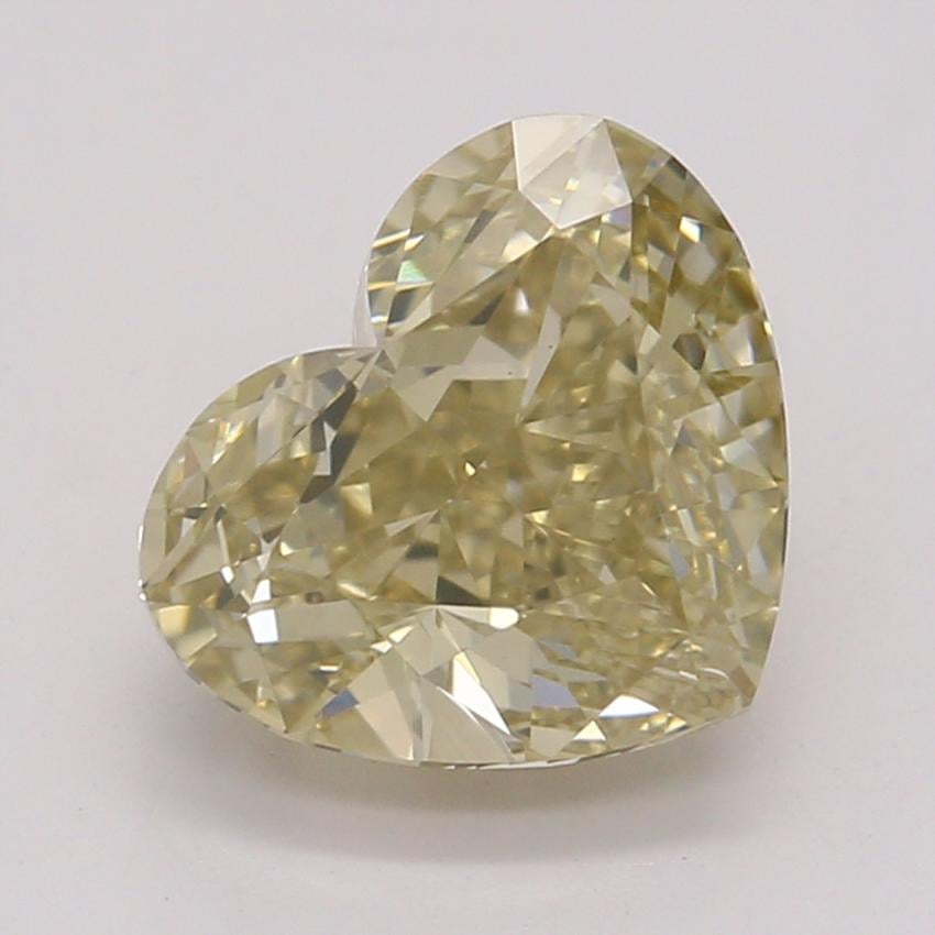 1.23 Ct. Fancy Brownish Yellow Heart Diamond