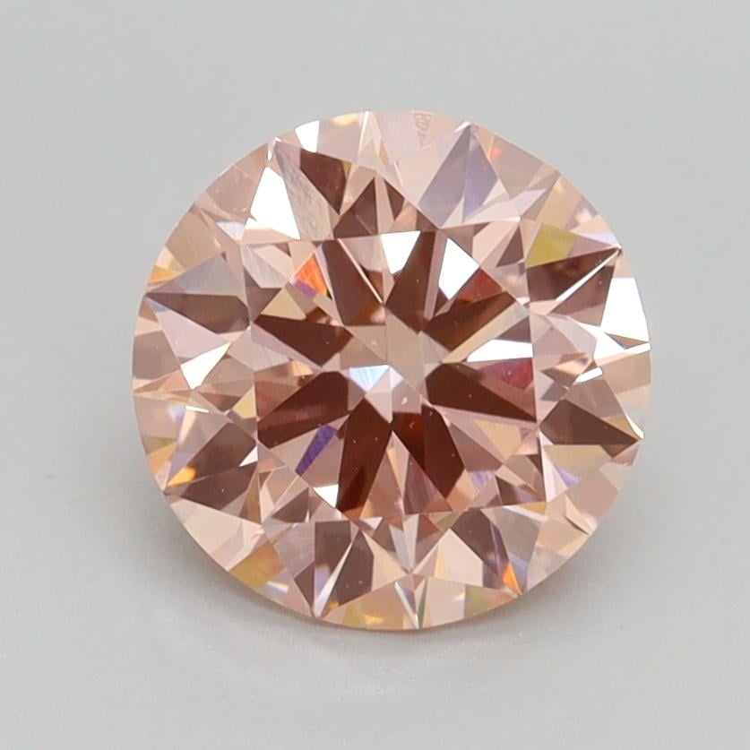 1.72 Ct. Fancy Intense Pink Round Lab Grown Diamond