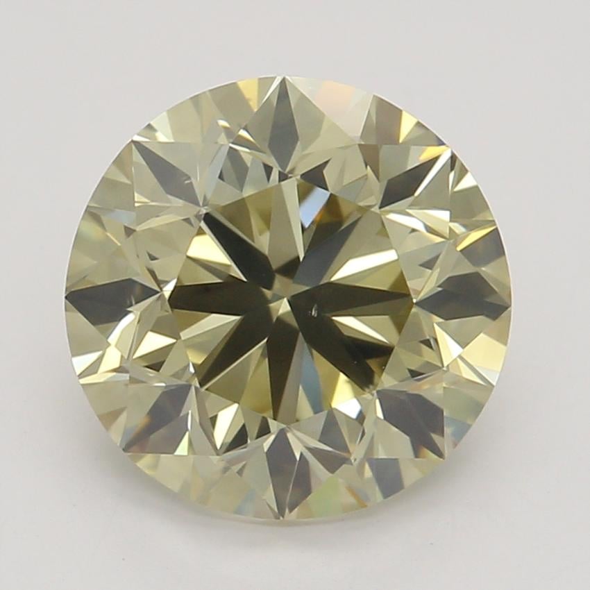 1.71 Ct. Fancy Brown-Yellow Round Diamond
