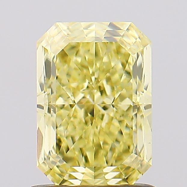 1.35 Ct. Fancy Vivid Yellow Radiant Lab Grown Diamond