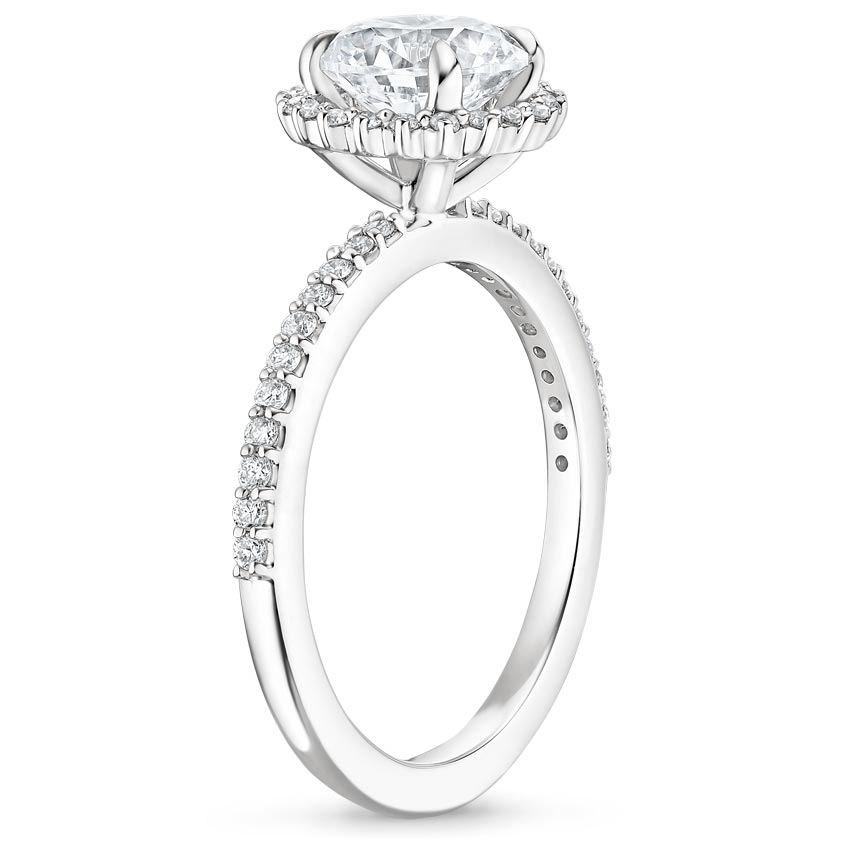 18K White Gold Era Diamond Ring (1/4 ct. tw.), large side view