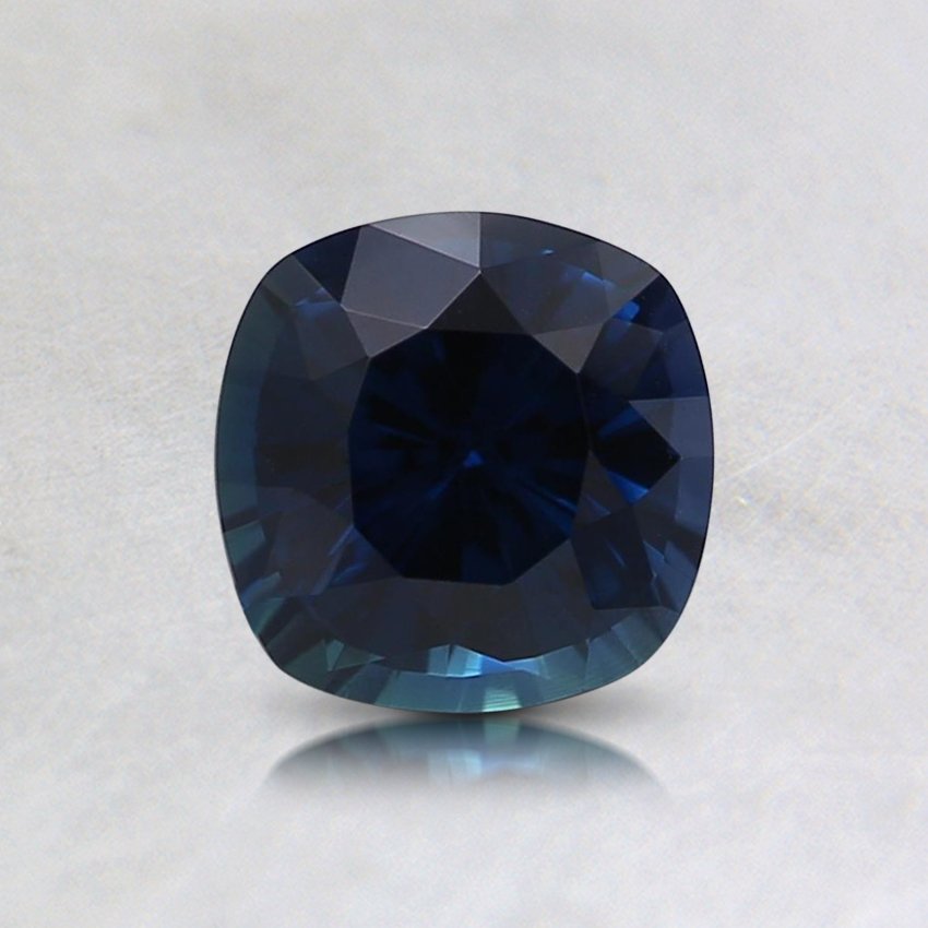 5.5mm Super Premium Blue Cushion Sapphire