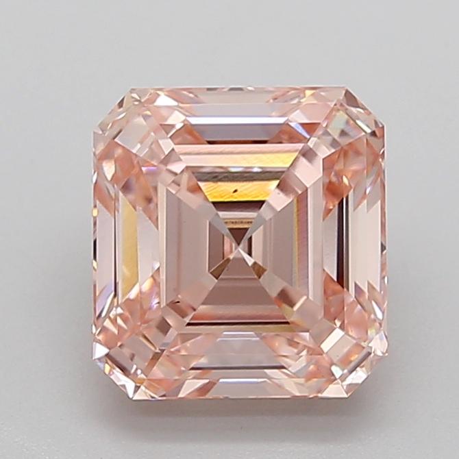 3.72 Ct. Fancy Intense Pink Emerald Lab Grown Diamond