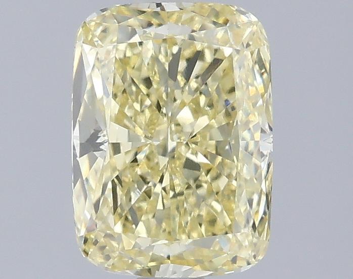 1.70 Ct. Fancy Intense Yellow Cushion Lab Grown Diamond