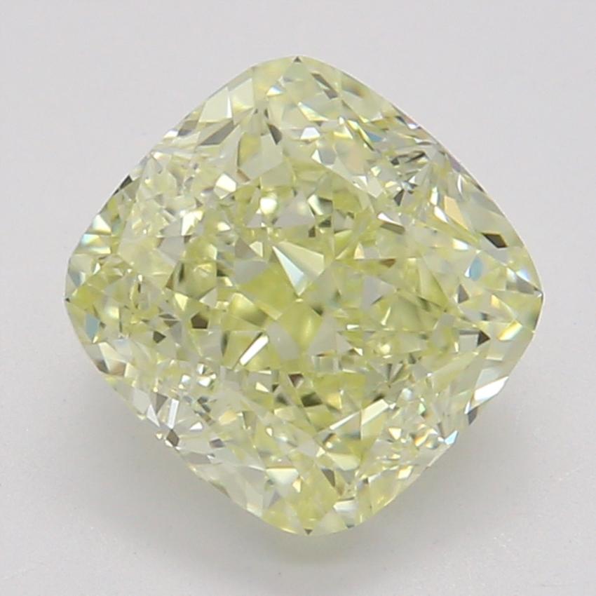 1.02 Ct. Fancy Light Yellow Cushion Diamond