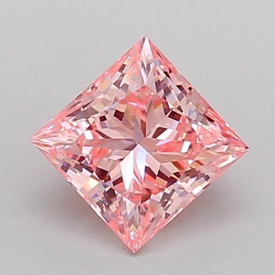1.11 Ct. Fancy Intense Pink Princess Lab Grown Diamond