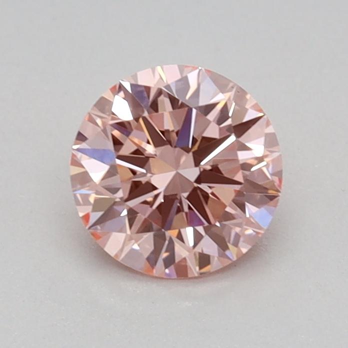 0.50 Ct. Fancy Intense Pink Round Lab Grown Diamond