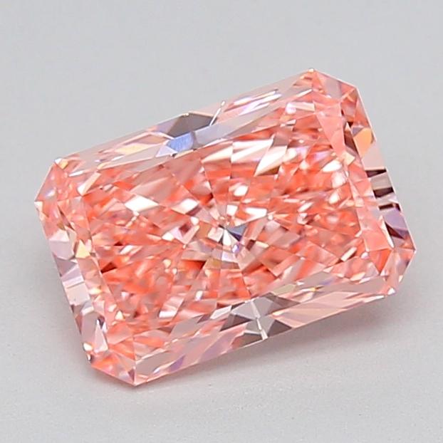 2.02 Ct. Fancy Vivid  Pink Radiant Lab Grown Diamond