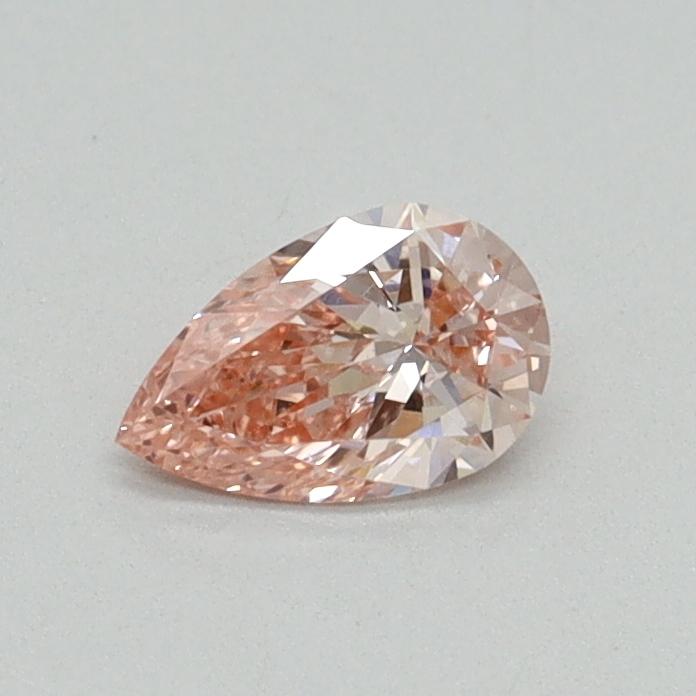 0.30 Ct. Fancy Intense Pink Pear Lab Grown Diamond