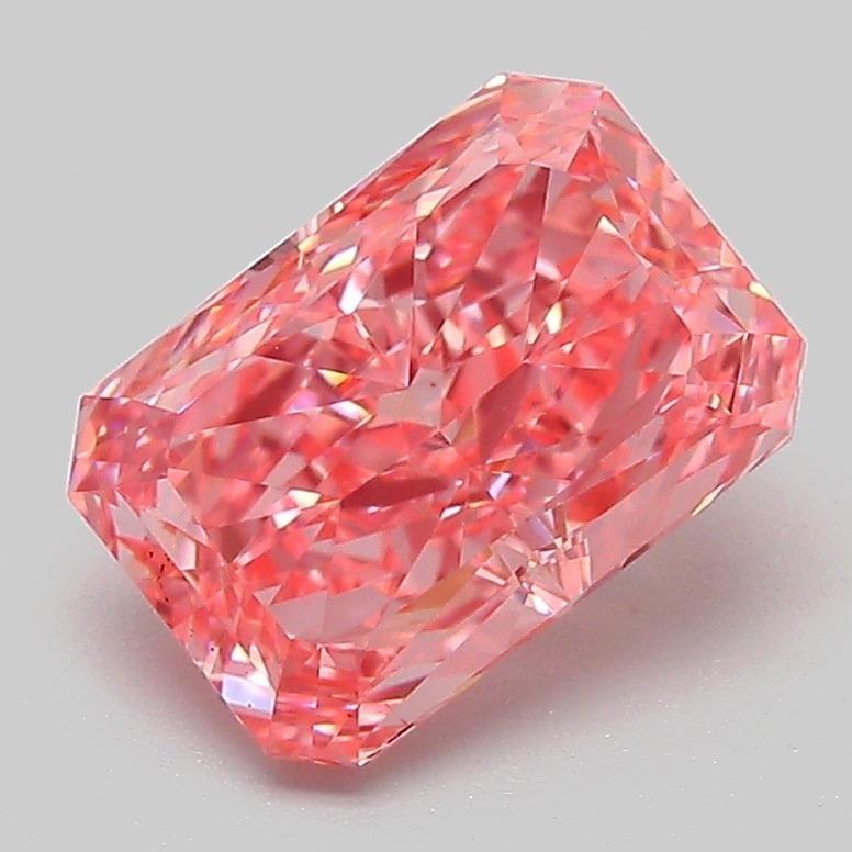 2.09 Ct. Fancy Vivid Pink Radiant Lab Grown Diamond
