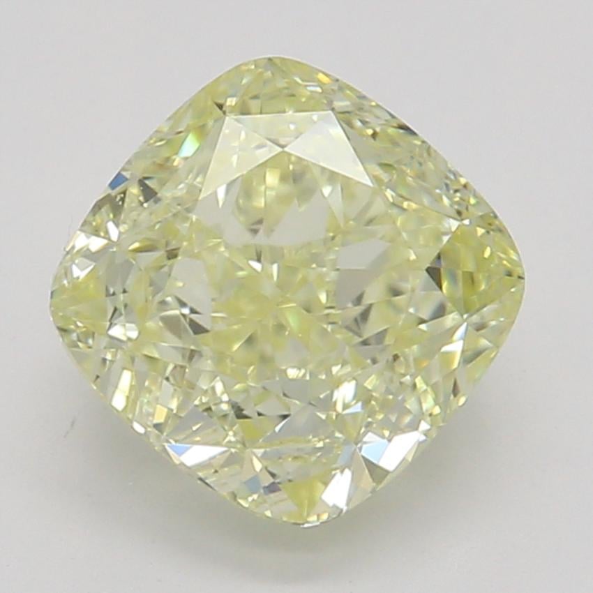 1.09 Ct. Fancy Light Yellow Cushion Diamond