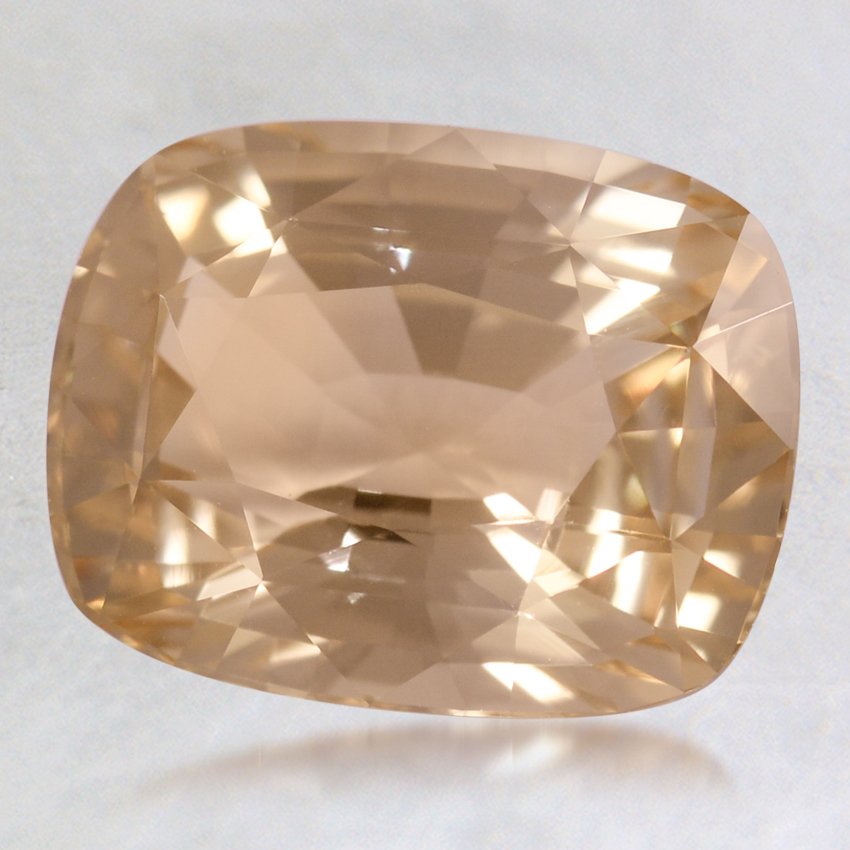 9x7mm Peach Cushion Sapphire