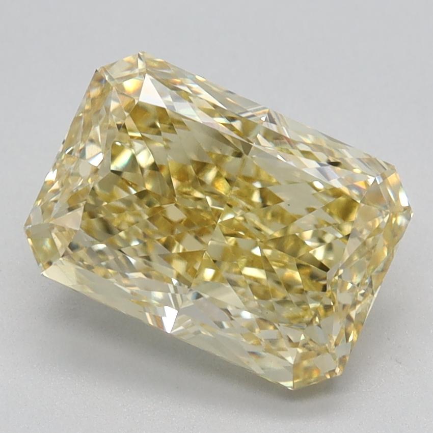 2.37 Ct. Fancy Intense Yellow Radiant Lab Grown Diamond