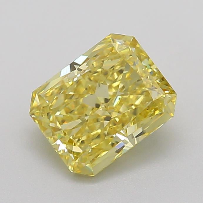 2.05 Ct. Fancy Vivid Yellow Radiant Lab Grown Diamond