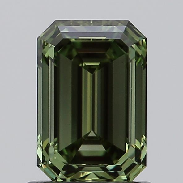 1.03 Ct. Fancy Vivid Green Emerald Lab Grown Diamond