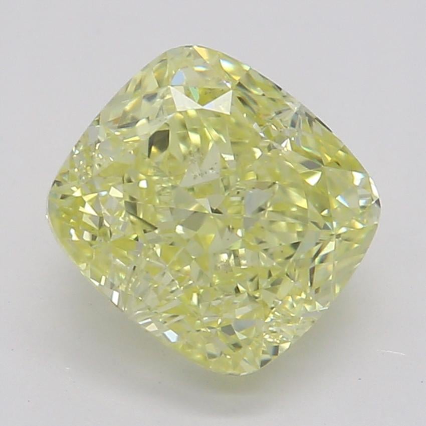 1.20 Ct. Fancy Intense Yellow Cushion Diamond