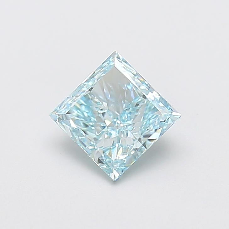 1.40 Ct. Fancy Intense  Blue Princess Lab Grown Diamond