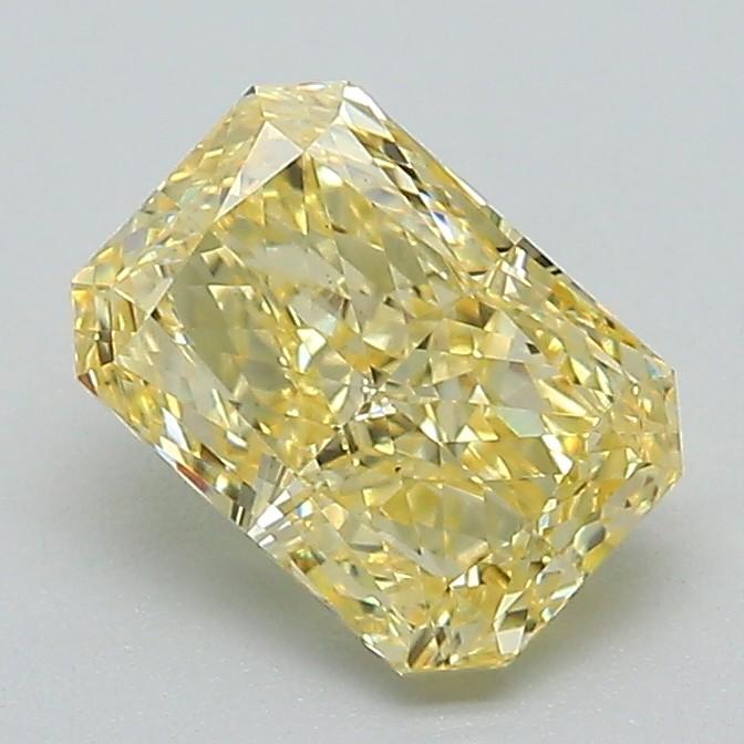 1.26 Ct. Fancy Intense Yellow Radiant Lab Grown Diamond