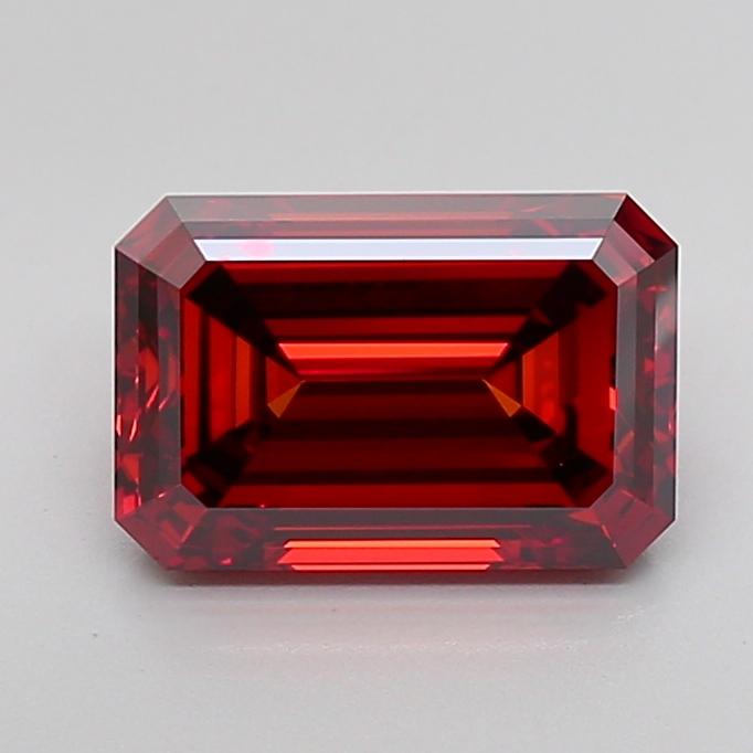 4.02 Ct. Fancy Deep Orange Emerald Lab Grown Diamond