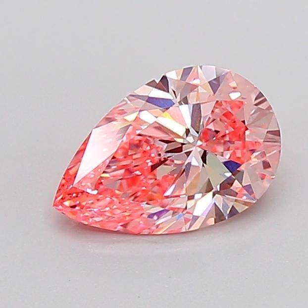 2.02 Ct. Fancy Vivid Pink Pear Lab Grown Diamond