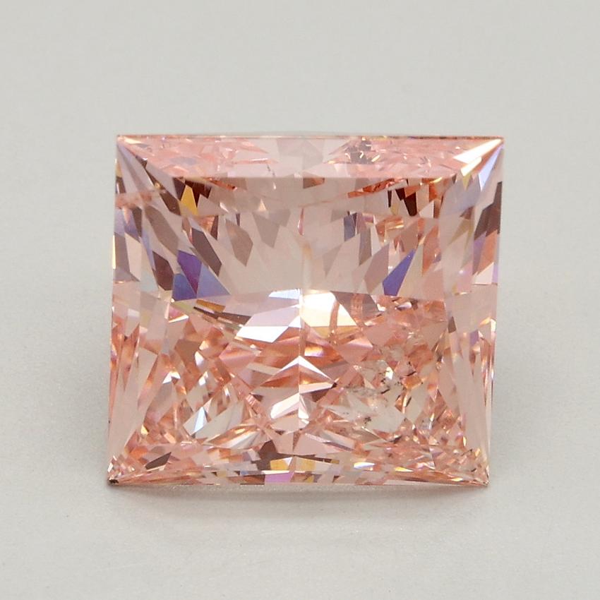 3.30 Ct. Fancy Intense Pink Princess Lab Grown Diamond