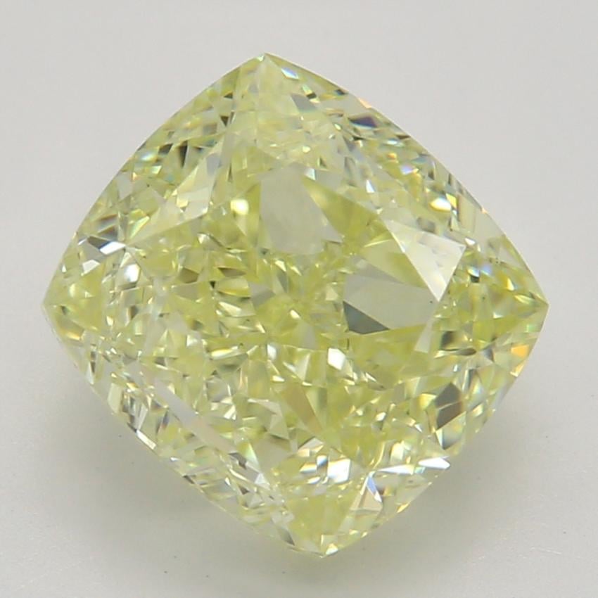 2.01 Ct. Fancy Yellow Cushion Diamond