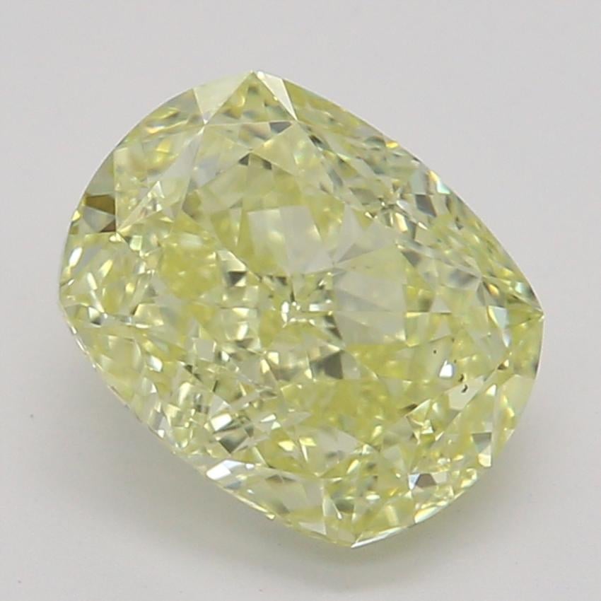 1.02 Ct. Fancy Yellow Cushion Diamond