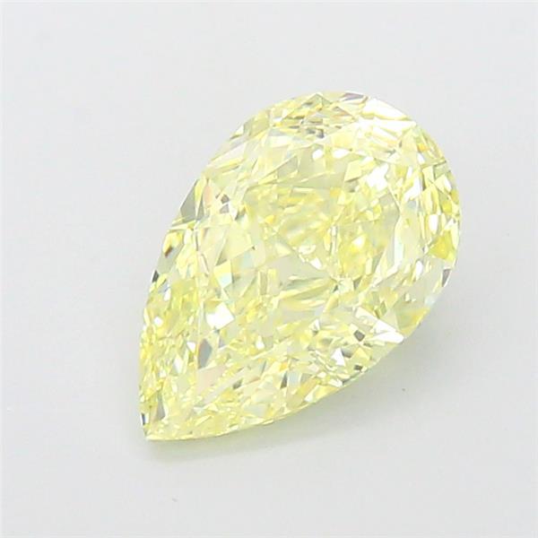 2.08 Ct. Fancy Light Yellow Pear Lab Grown Diamond