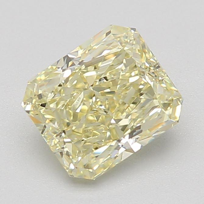 1.05 Ct. Fancy Light Yellow Radiant Diamond
