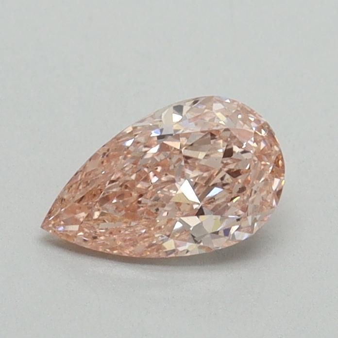 0.50 Ct. Fancy Intense Pink Pear Lab Grown Diamond