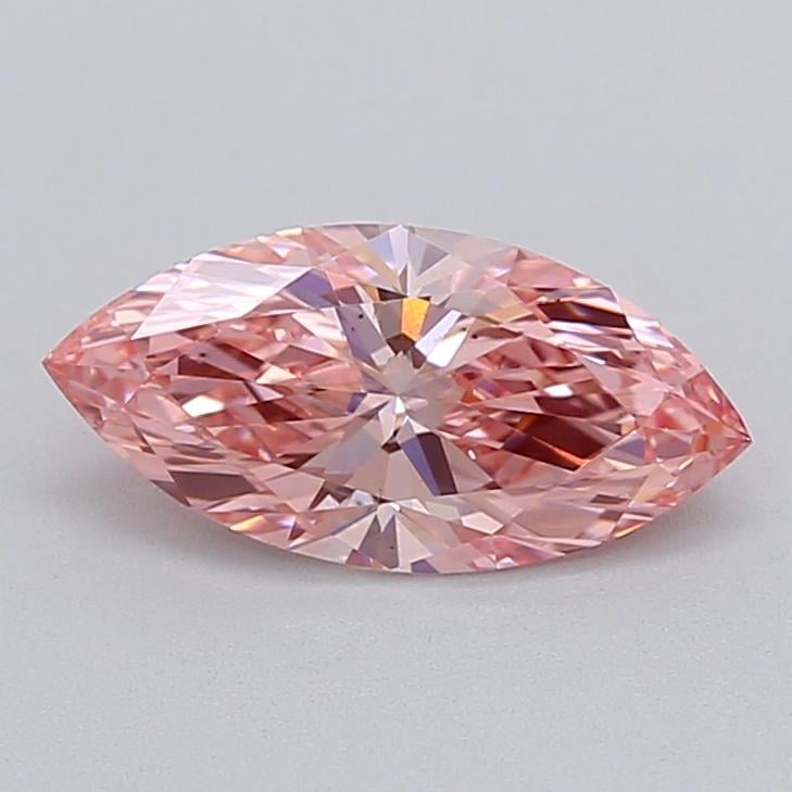 1.07 Ct. Fancy Vivid  Pink Marquise Lab Grown Diamond