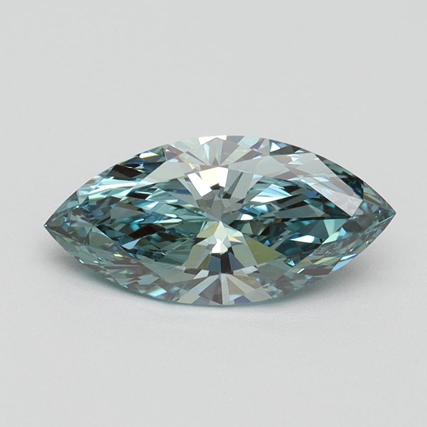1.00 Ct. Fancy Intense Green Marquise Lab Grown Diamond