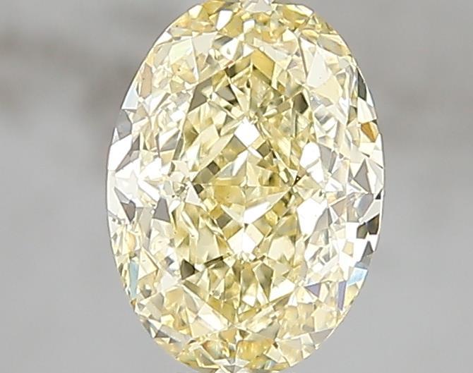 1.10 Ct. Fancy Intense Yellow Oval Lab Grown Diamond
