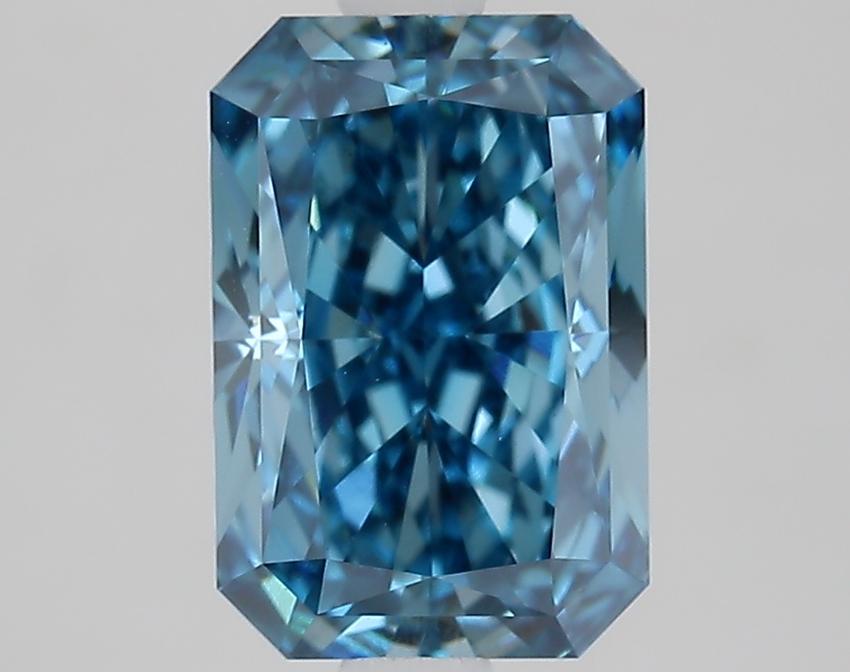 2.31 Ct. Fancy Vivid Blue Radiant Lab Grown Diamond
