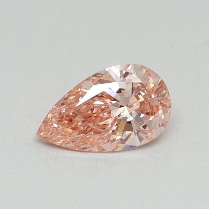 0.30 Ct. Fancy Vivid Pink Pear Lab Grown Diamond