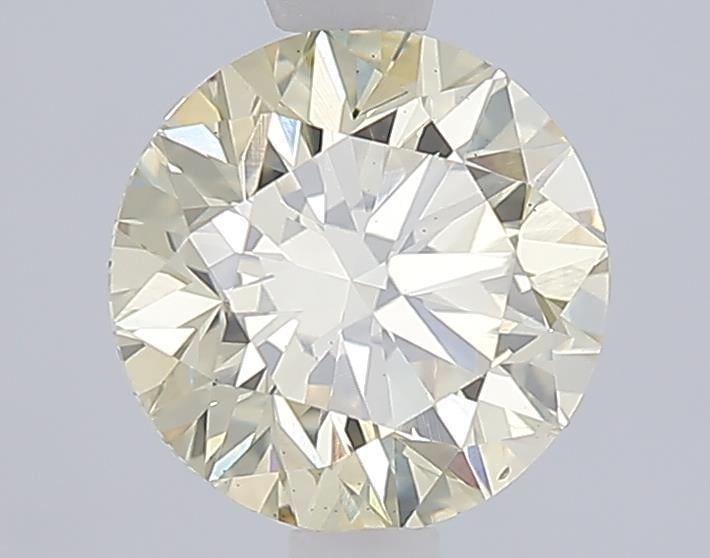 1.54 Ct. Fancy Light  Yellow Round Lab Grown Diamond