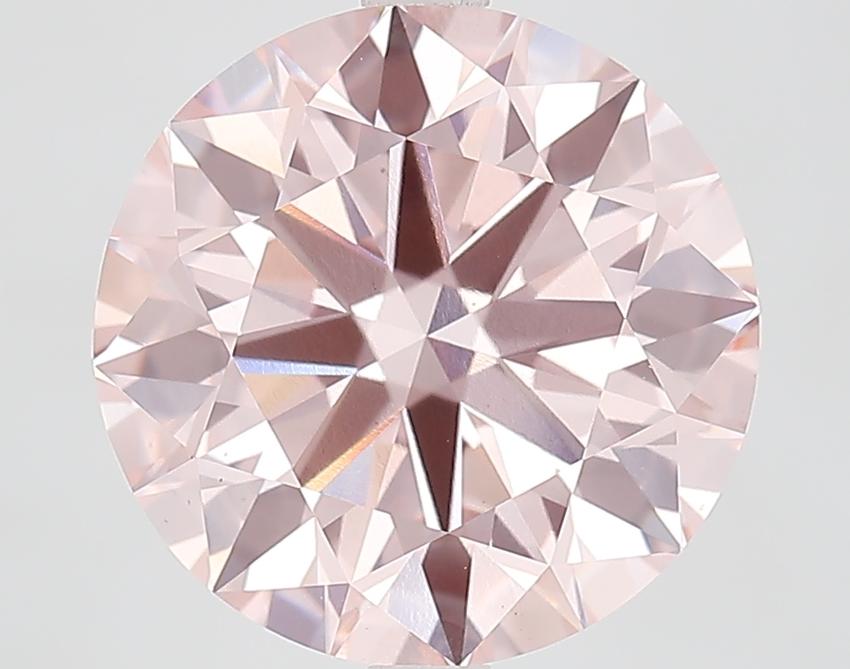 5.50 Ct. Fancy Intense Pink Round Lab Grown Diamond