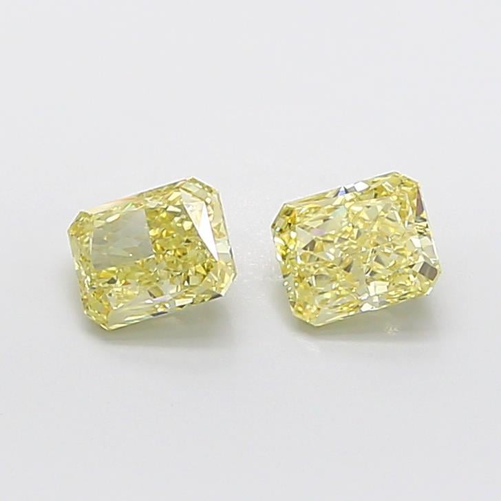 1.16 Ct. Fancy Yellow Radiant Lab Grown Diamond