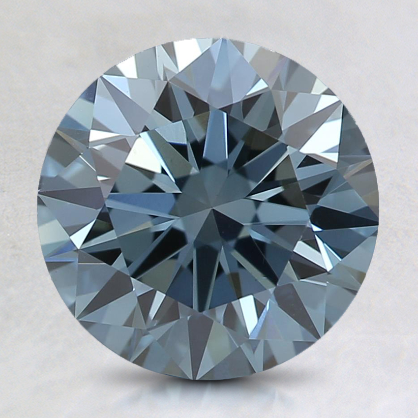2.14 Ct. Fancy Blue Round Lab Grown Diamond