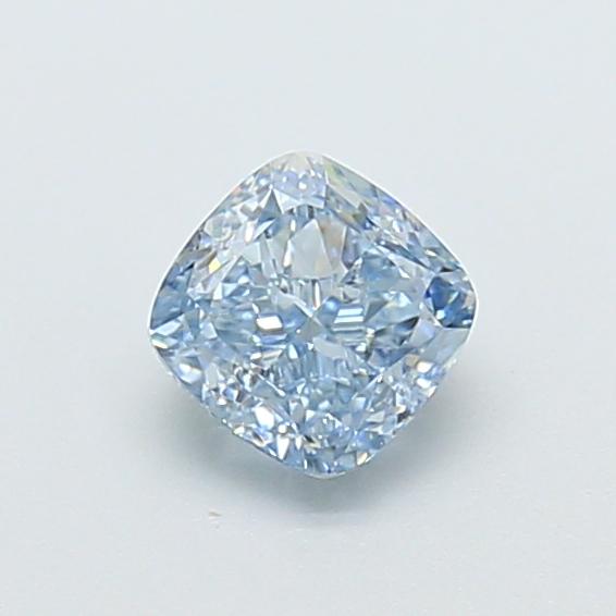 1.02 Ct. Fancy Intense Blue Cushion Lab Grown Diamond