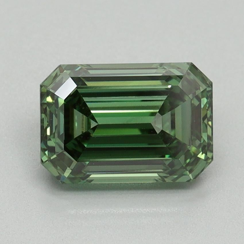 1.80 Ct. Fancy Vivid Green Emerald Lab Grown Diamond