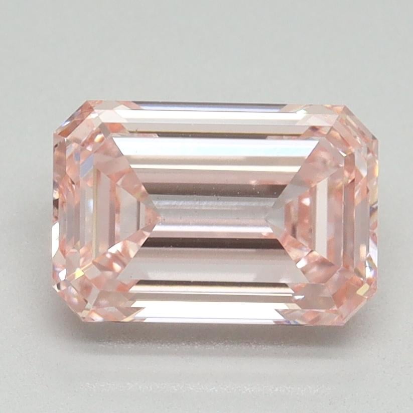 2.06 Ct. Fancy Intense Pink Emerald Lab Grown Diamond