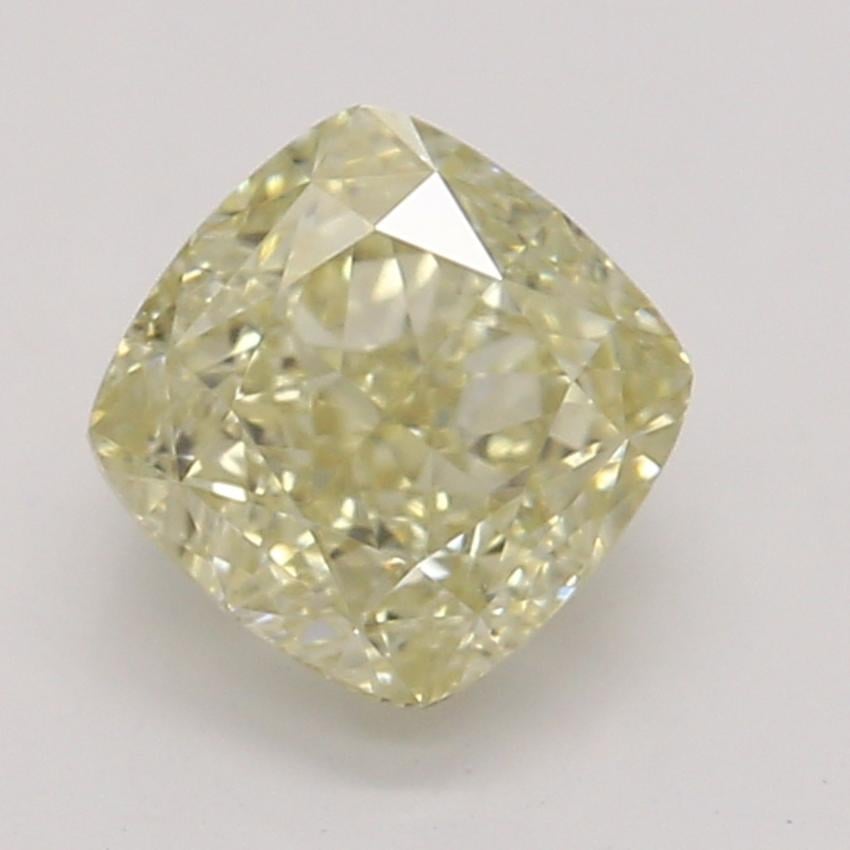 0.61 Ct. Fancy Brownish Yellow Cushion Diamond