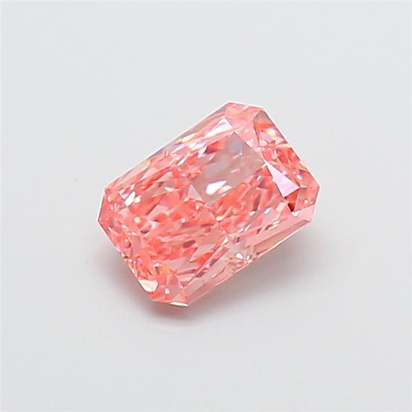 1.03 Ct. Fancy Vivid Pink Radiant Lab Grown Diamond