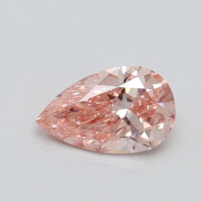0.40 Ct. Fancy Brownish Pink Pear Lab Grown Diamond