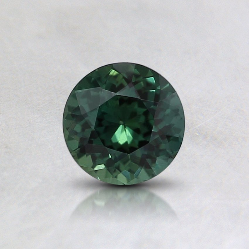 5mm Unheated Teal Round Sapphire